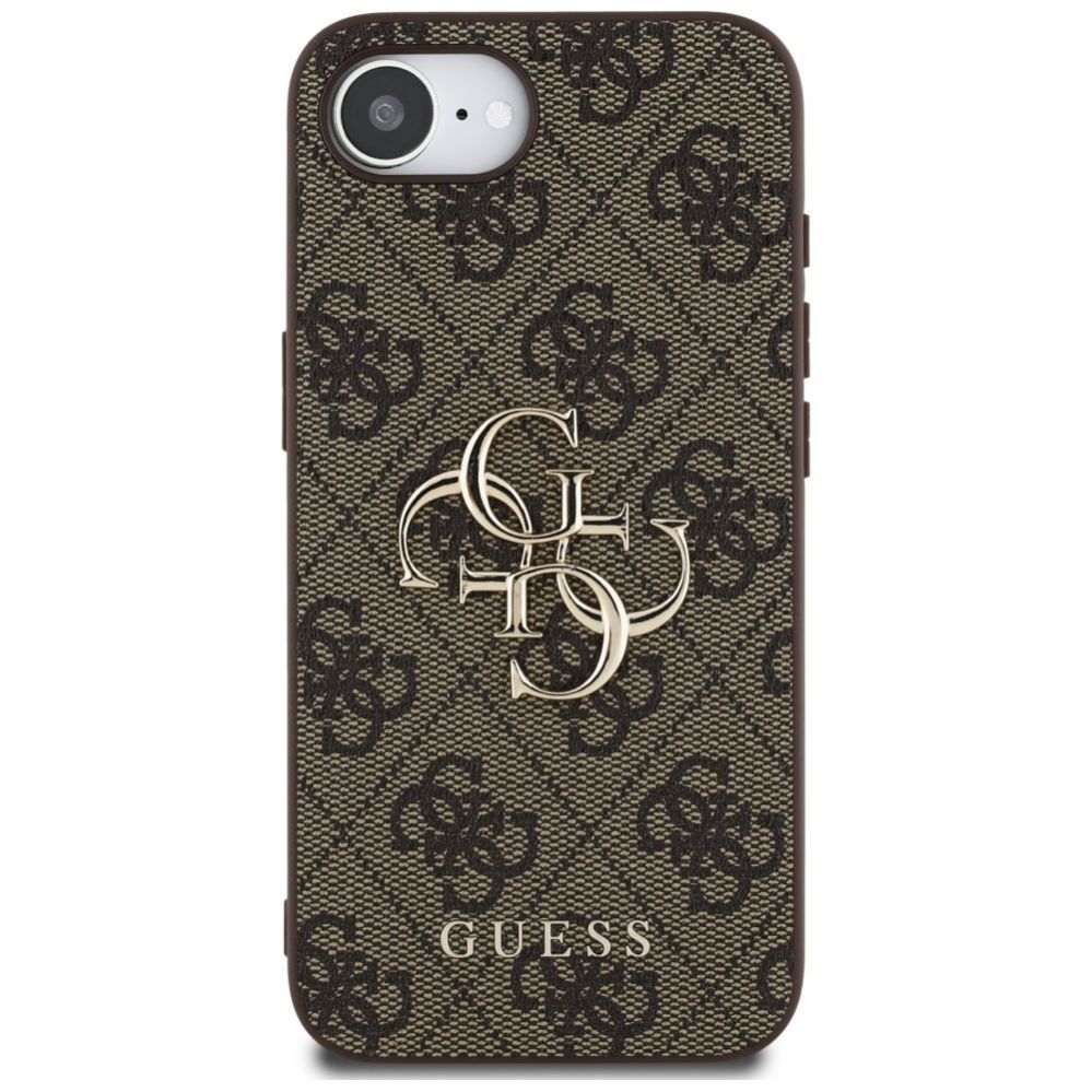 Muud kaubad Guess Guess 4G Big Logo Case for iPhone 16e - Brown