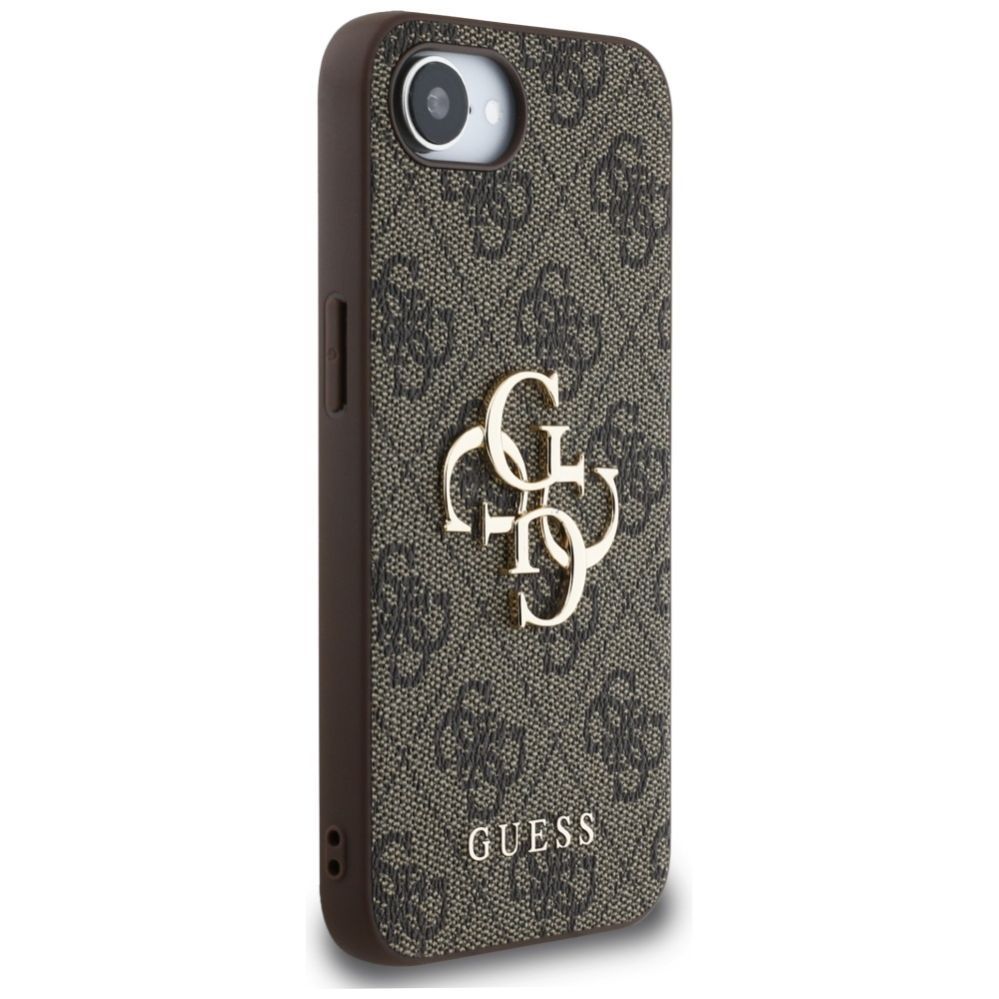 Muud kaubad Guess Guess 4G Big Logo Case for iPhone 16e - Brown