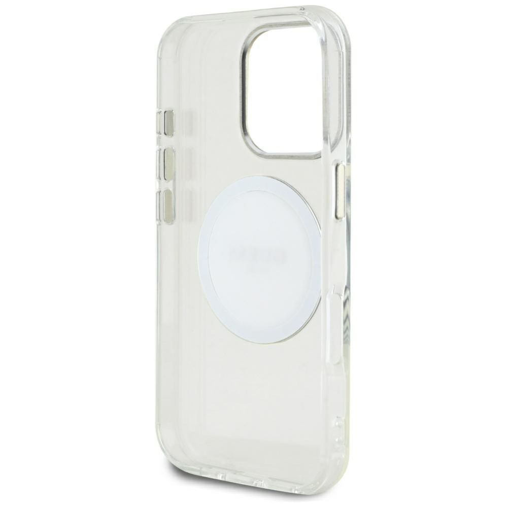 Other goods Guess Guess IML Metal Colored Circle Classic Logo MagSafe case for iPhone 16 Pro Max - white