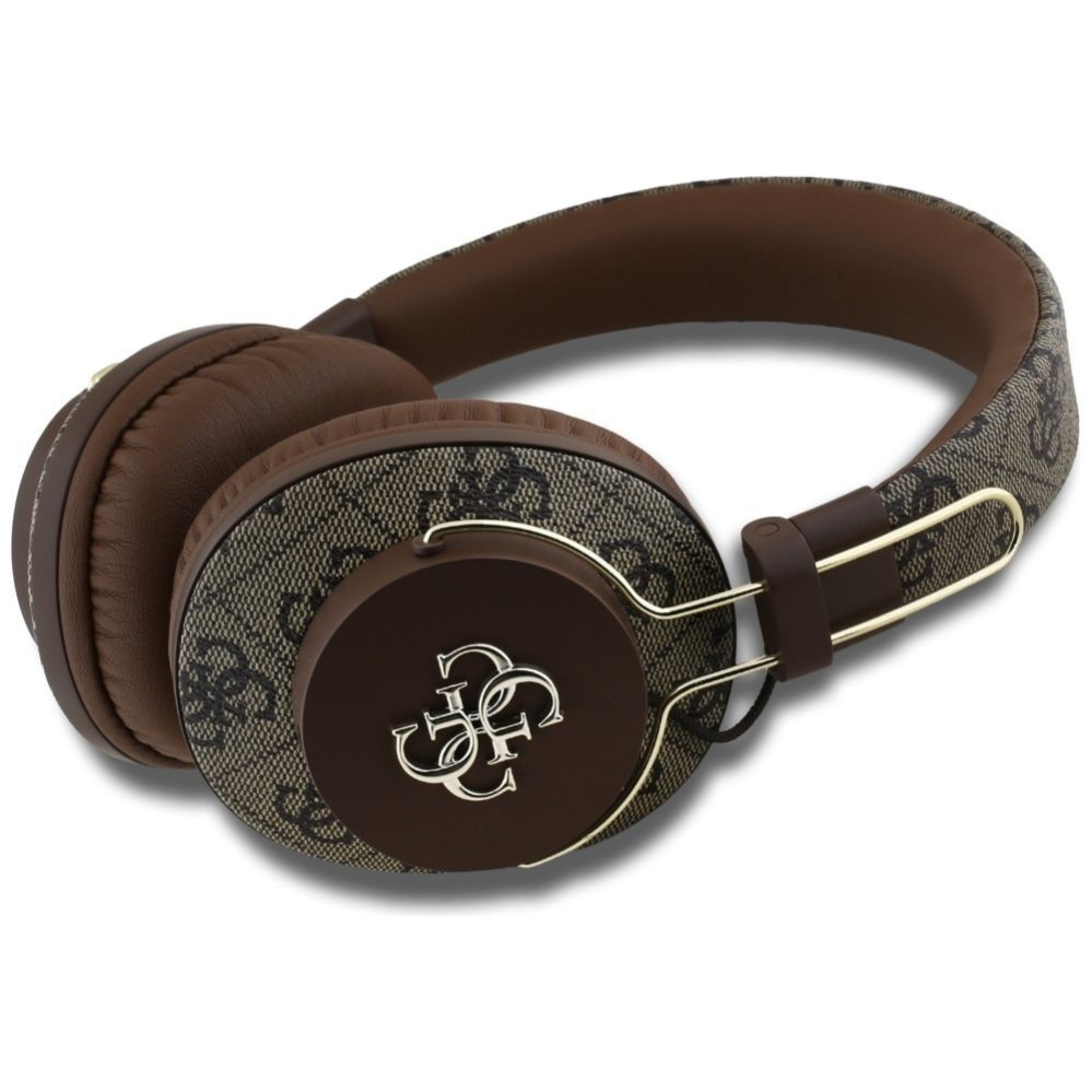 Citas preces Guess Guess ENC Metal 4G Bluetooth Over-Ear Headphones - Brown