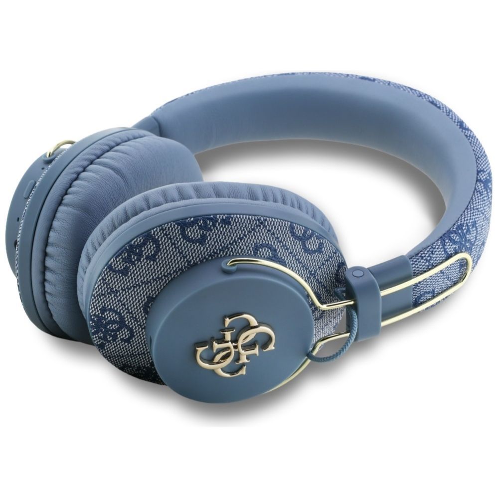 Citas preces Guess Guess ENC Metal 4G Logo Over-Ear Headphones - Blue