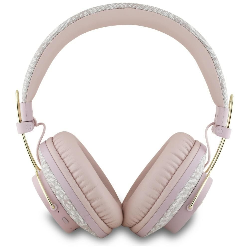 Citas preces Guess Guess ENC Metal 4G Logo On-Ear Headphones - Pink