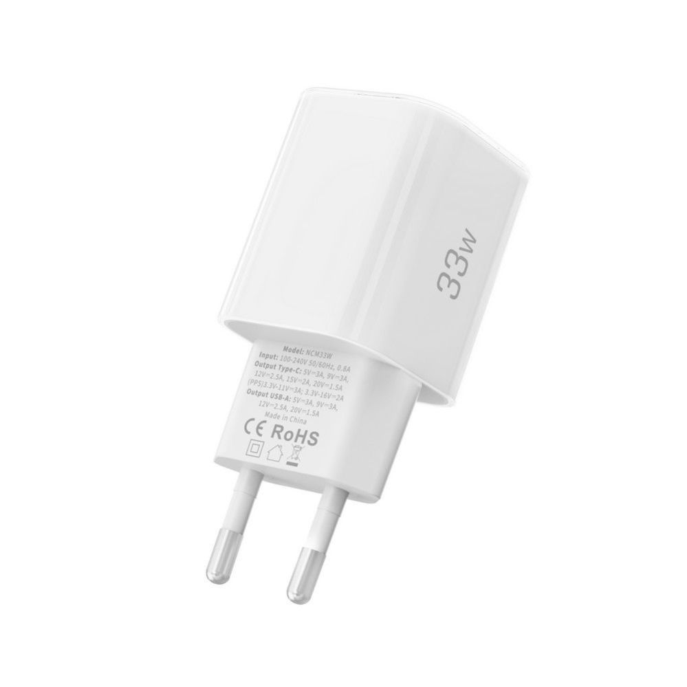 Other goods Tech-Protect Tech-Protect NCM33W 2-port PD33W/QC3.0 wall charger - white