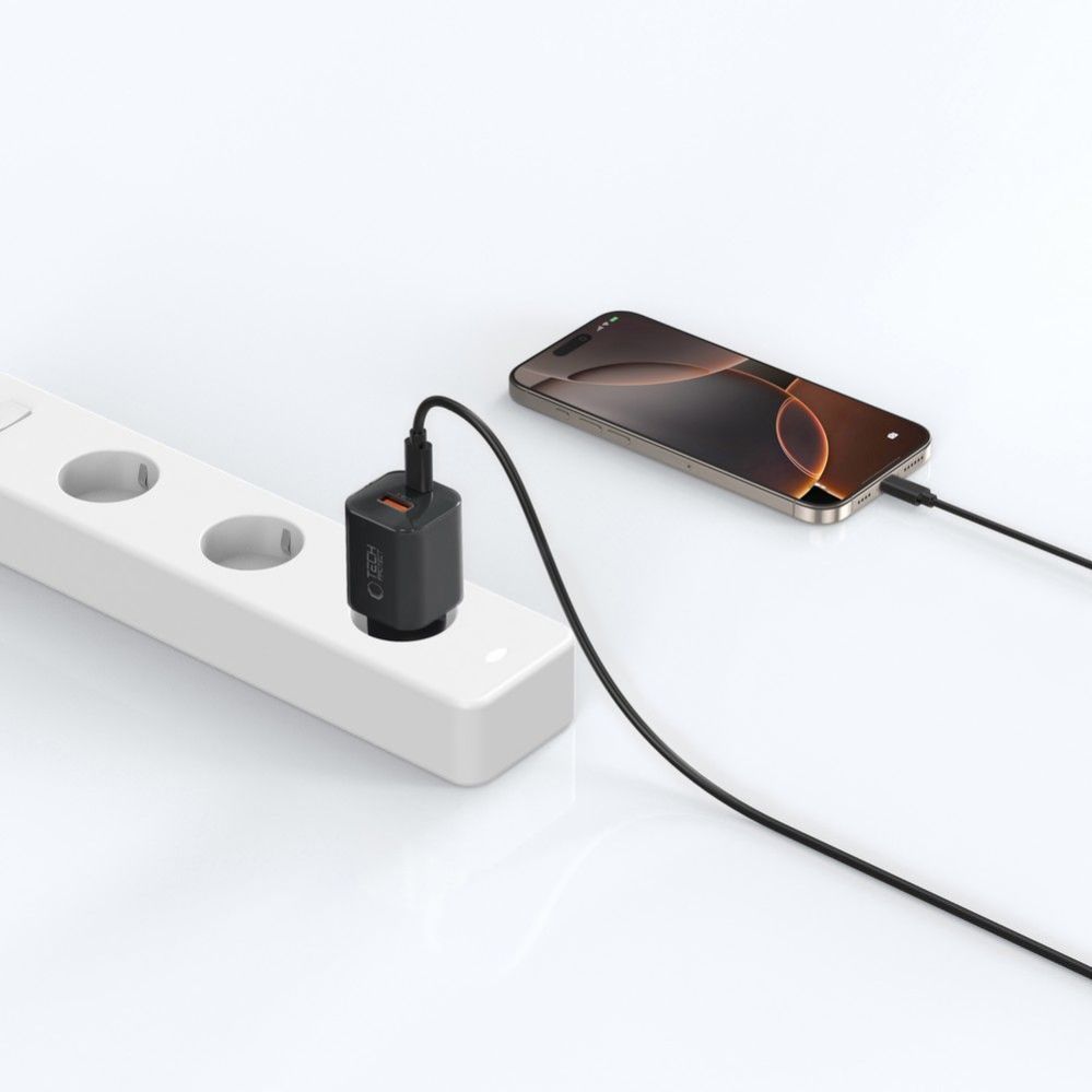 Other goods Tech-Protect Tech-Protect NCM33W 2-port PD33W/QC3.0 wall charger - black