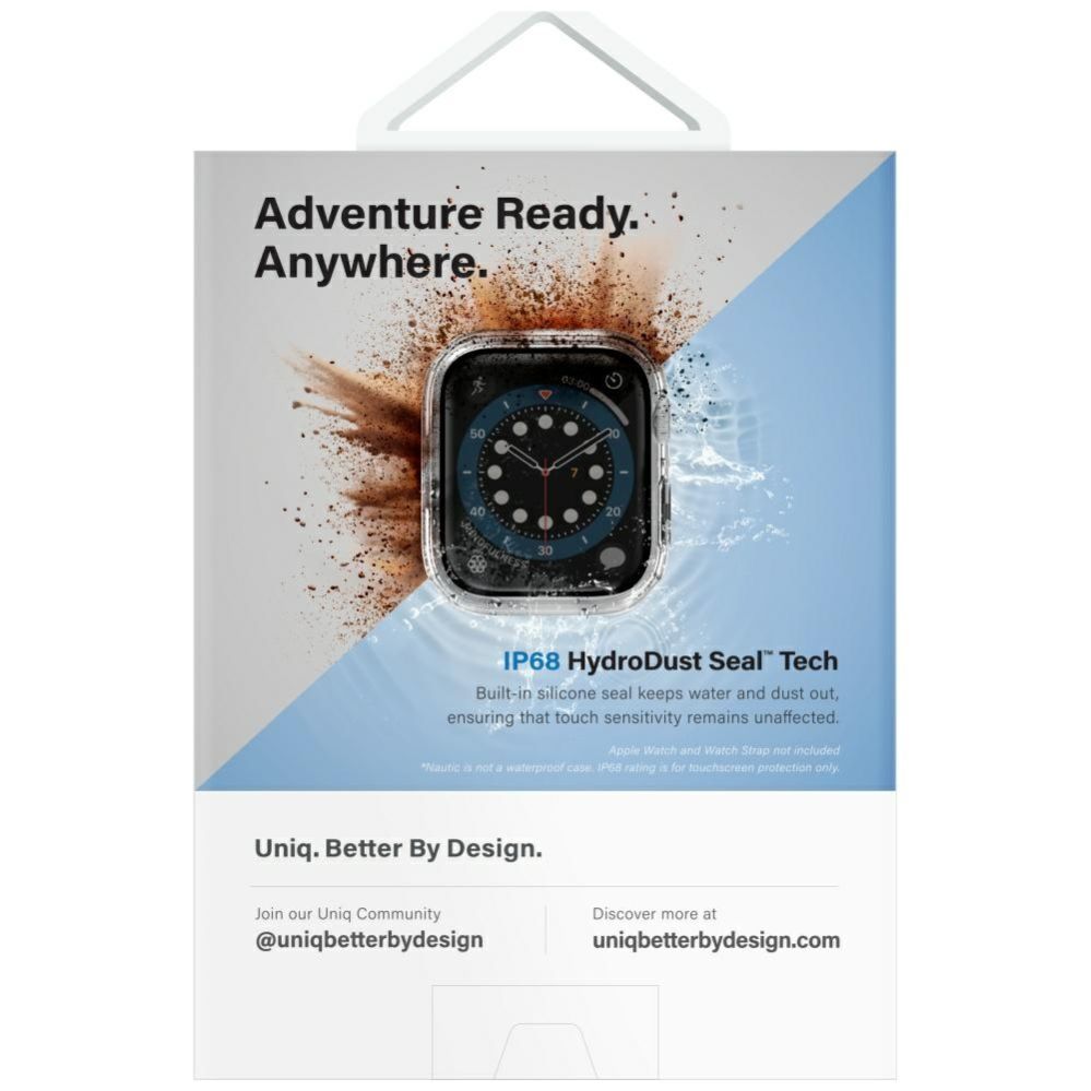Citas preces UNIQ Uniq Nautic Case for Apple Watch 46mm - Transparent