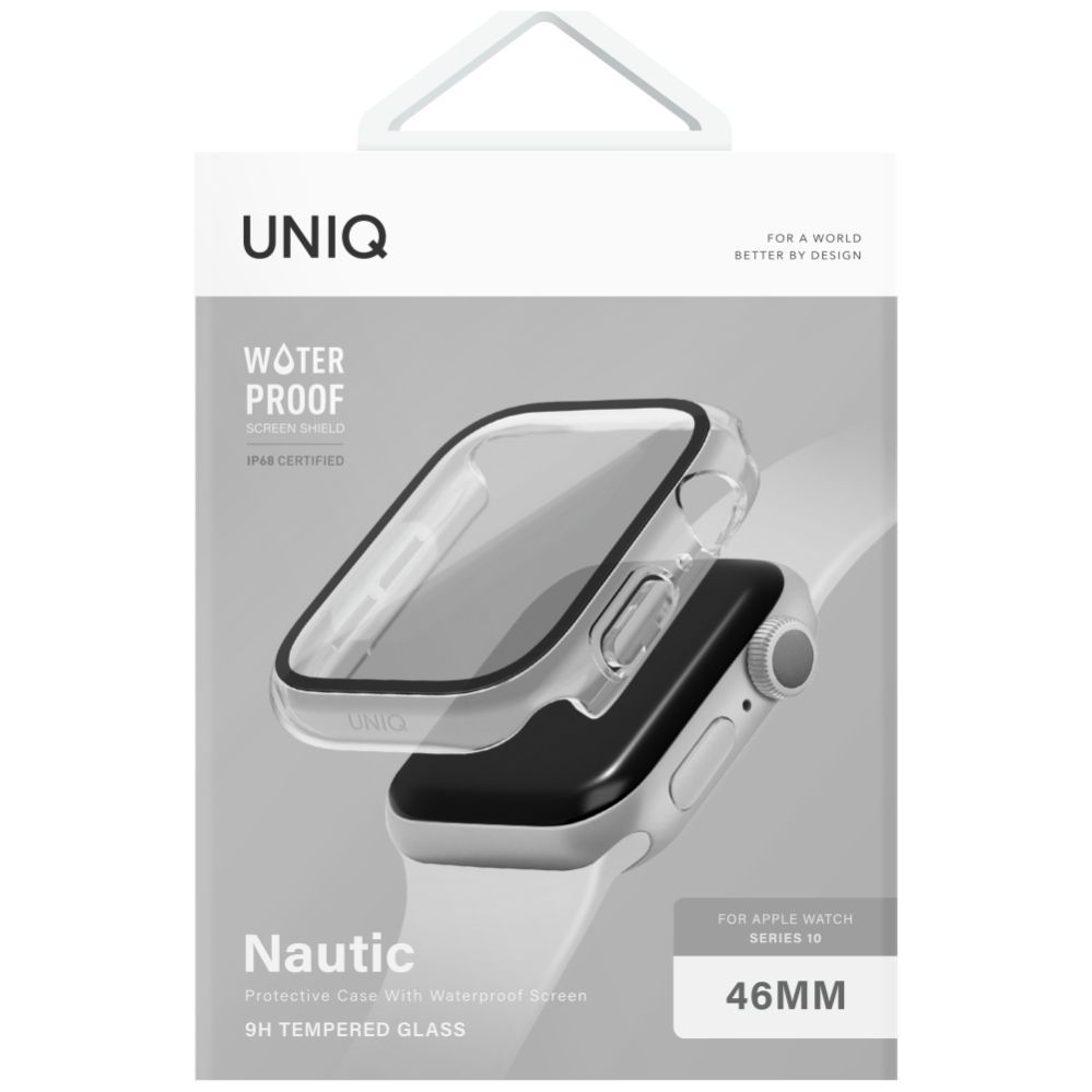 Citas preces UNIQ Uniq Nautic Case for Apple Watch 46mm - Transparent