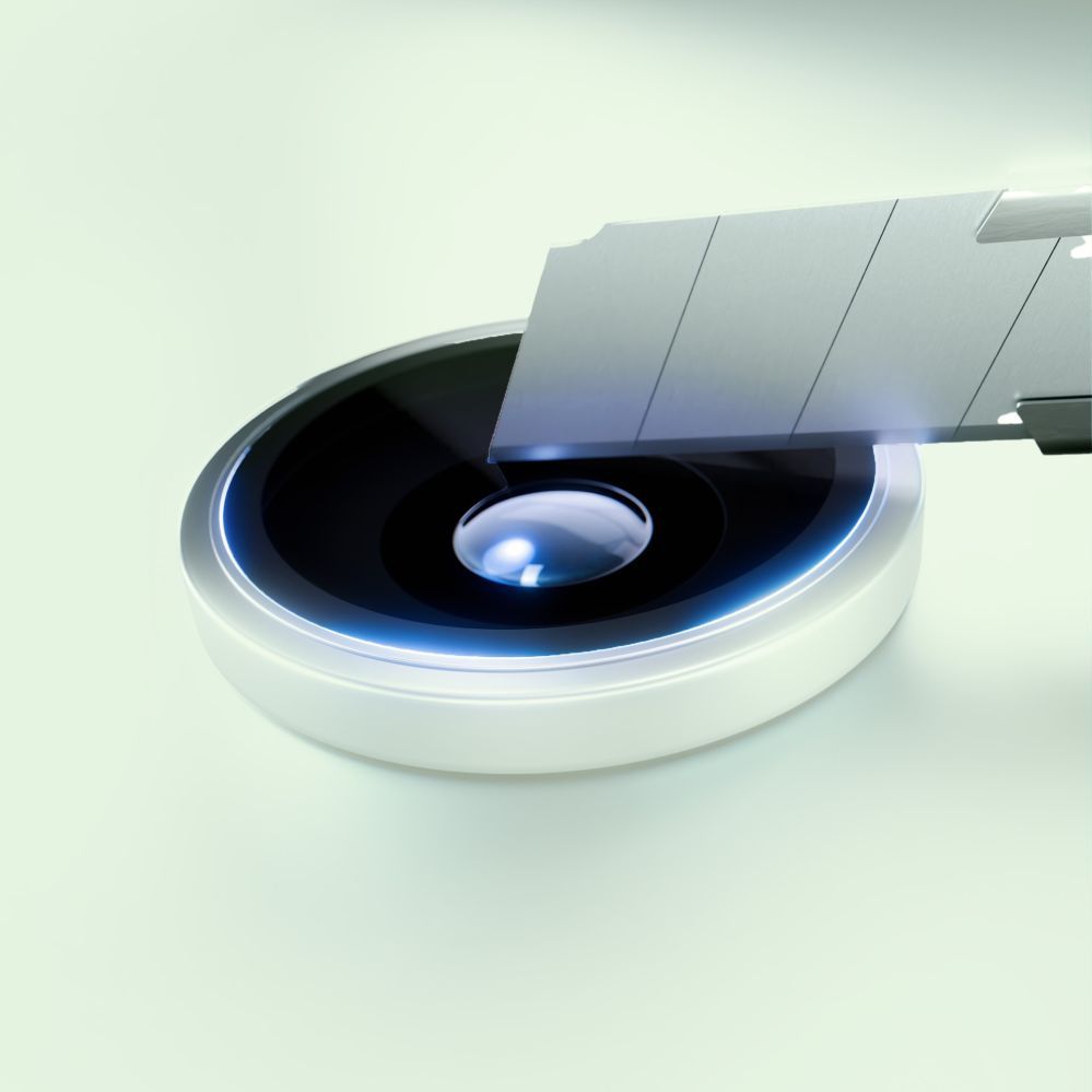 Muud kaubad 3MK 3mk HARDY Lens Protection Pro Glass for Apple iPhone 15 / 15 Plus - Green