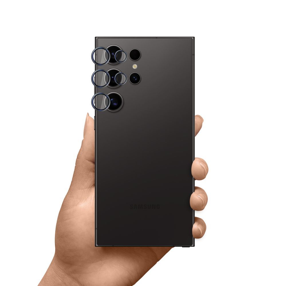 Muud kaubad 3MK 3mk HARDY Lens Protection Pro Glass for Samsung Galaxy S24 Ultra - Black