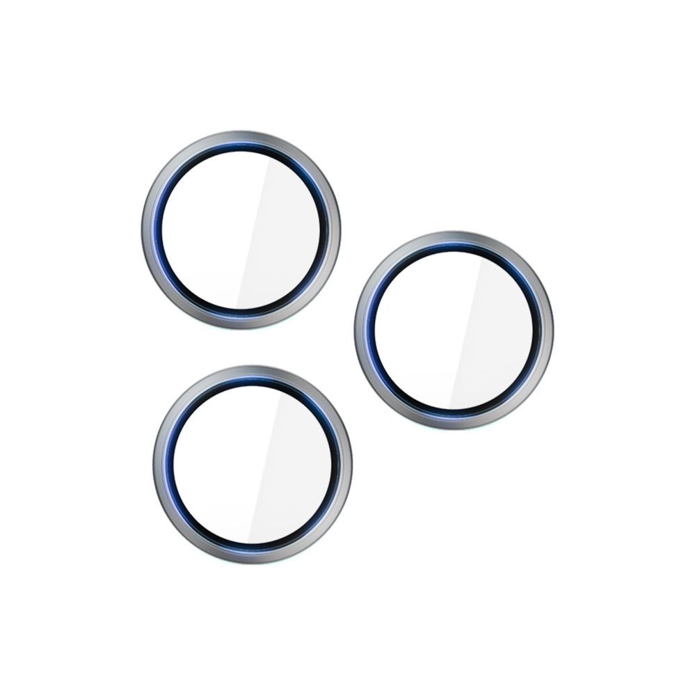 Muud kaubad 3MK 3mk HARDY Lens Protection Pro Glass for Apple iPhone 16 Pro / 16 Pro Max - Silver