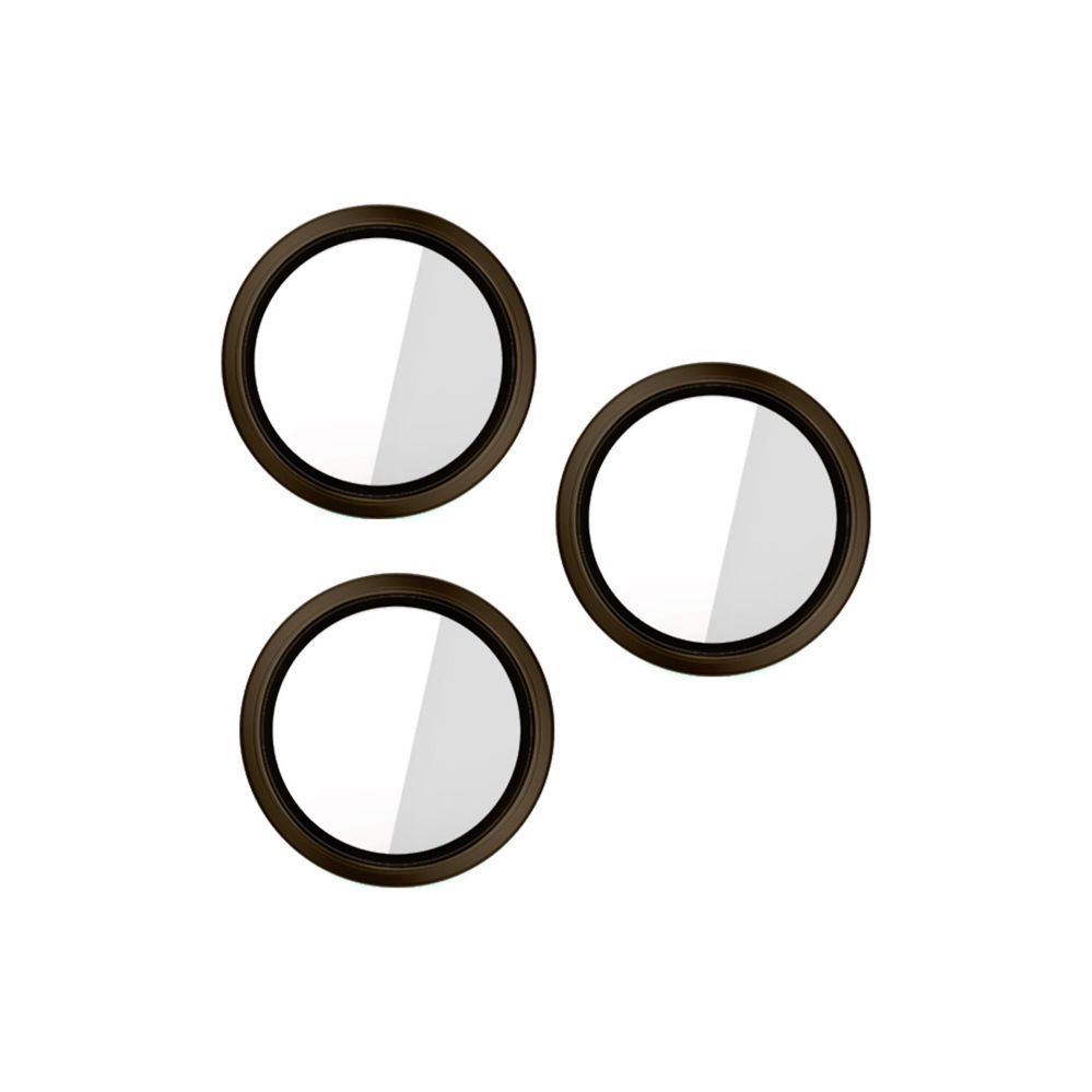 Muud kaubad 3MK 3mk HARDY Lens Protection Pro Glass for Apple iPhone 16 Pro / 16 Pro Max - Brown