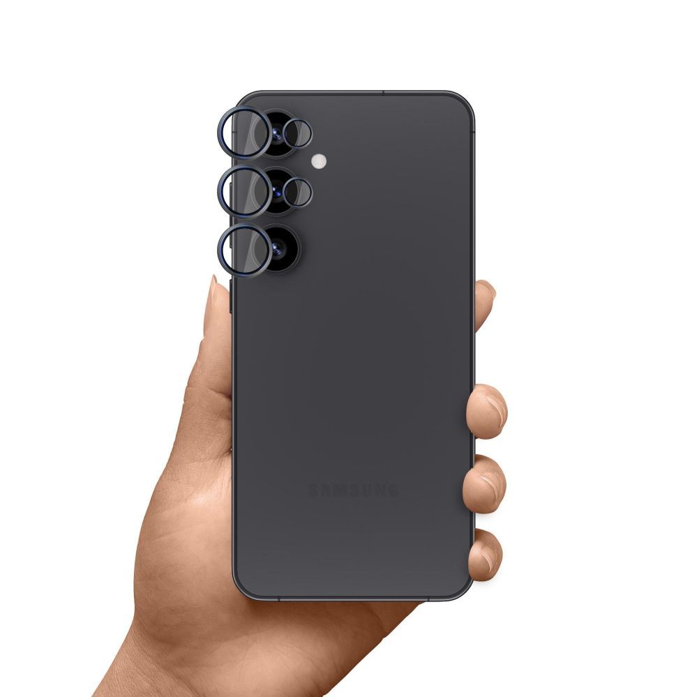 Muud kaubad 3MK 3mk HARDY Lens Protection Pro for Samsung Galaxy S25 - Black