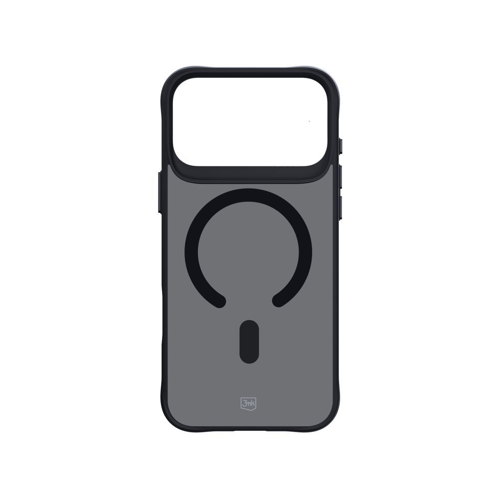 Muud kaubad 3MK 3mk Smoke MagCase for iPhone 17 Pro Max - Black Semi-Transparent