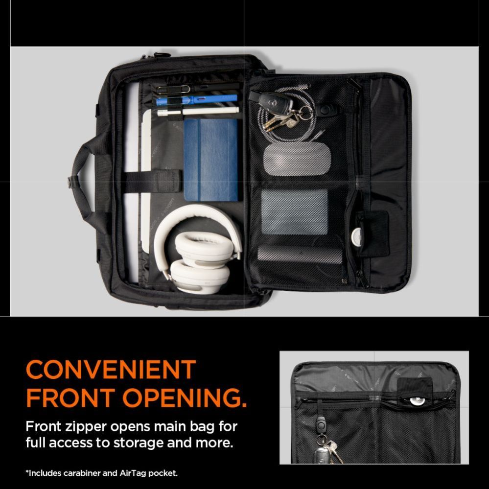 Citas preces Spigen Spigen KD300 Laptop Bag - Black