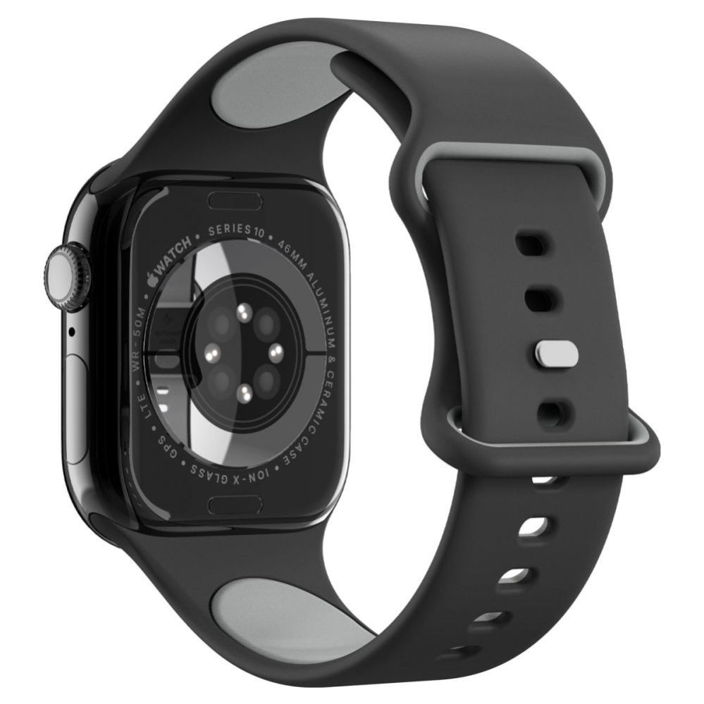 Citas preces Spigen Spigen Nano Pop Strap for Apple Watch 44 / 45 / 46 / 49 mm - Black and Gray
