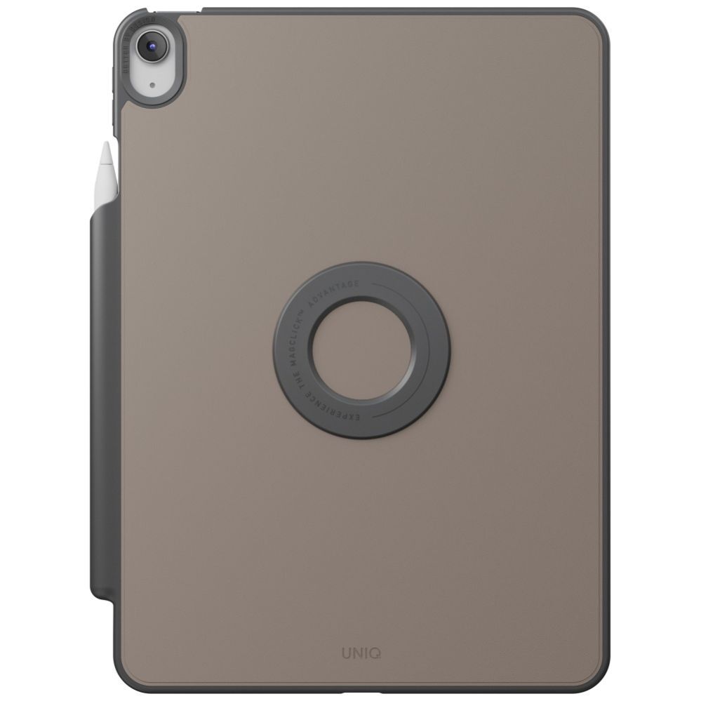 Citas preces UNIQ Uniq Rovus Snapmount Magnetic 360 Rotating Detachable case for iPad Air 11" 2024 / 2025 / iPad Air 10.9" 2020 / 2022 - gray