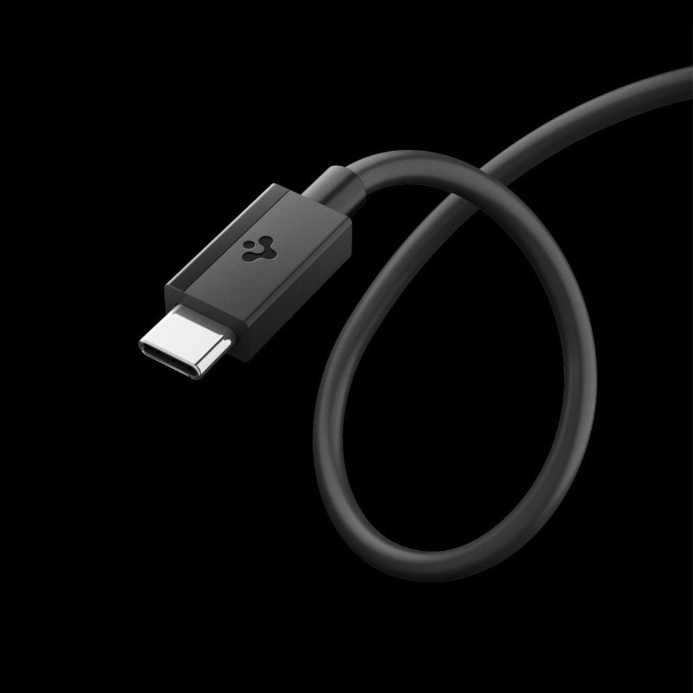 Citas preces Spigen Spigen EB6010CC USB-C 60W Cable 100 cm - Black