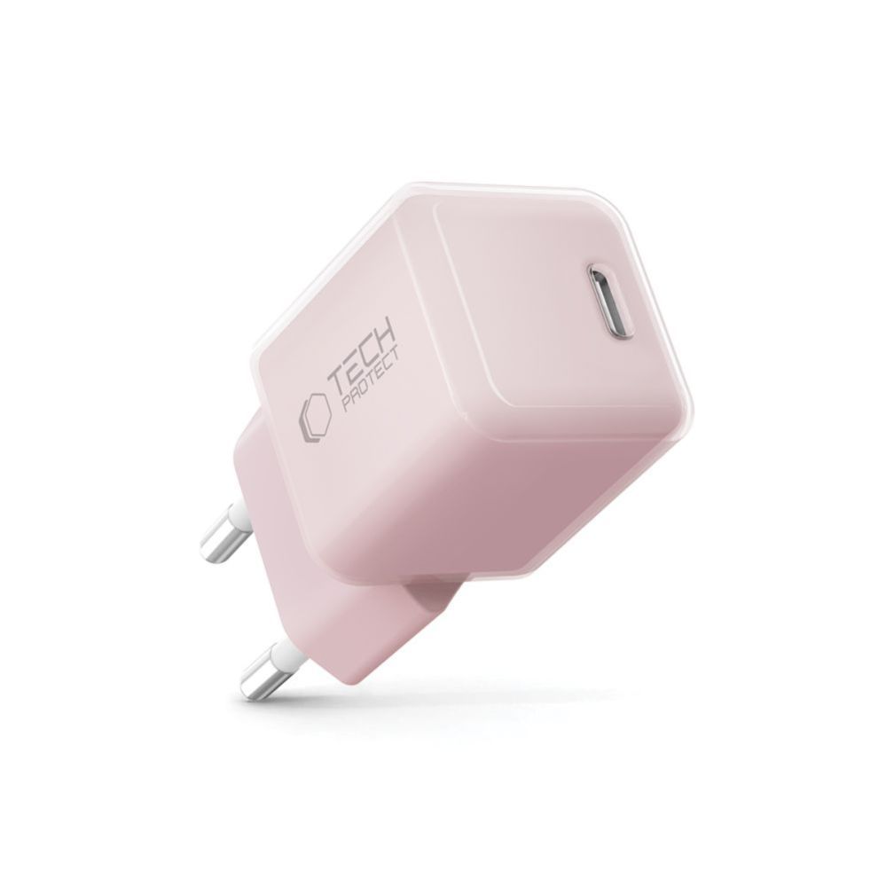 Other goods Tech-Protect Tech-Protect NCM25 USB-C PD 25W Wall Charger - Pink