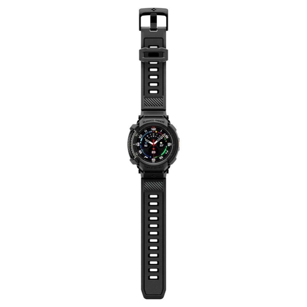 Citas preces Spigen Spigen Rugged Armor Pro Strap for Samsung Galaxy Watch 8 Classic 46mm - Matte Black