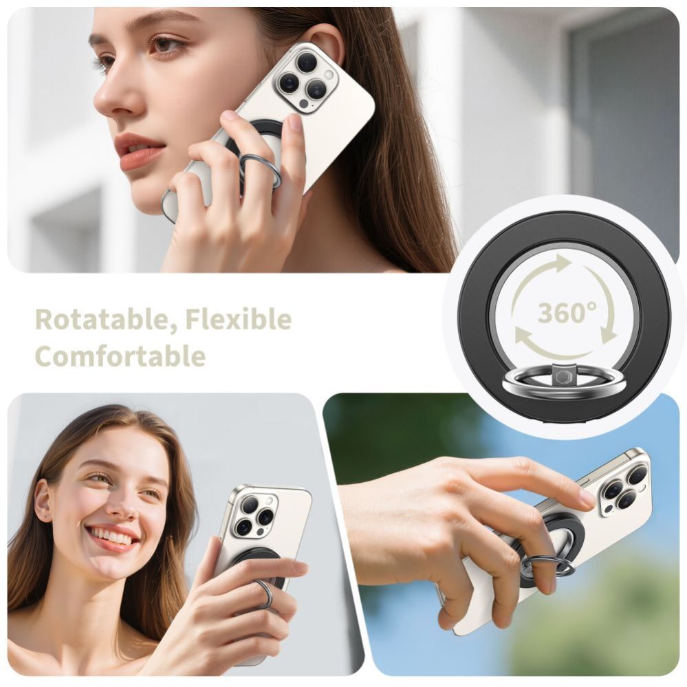 Other goods Tech-Protect Tech-Protect MMR600 Magsafe Phone Ring Holder - Black