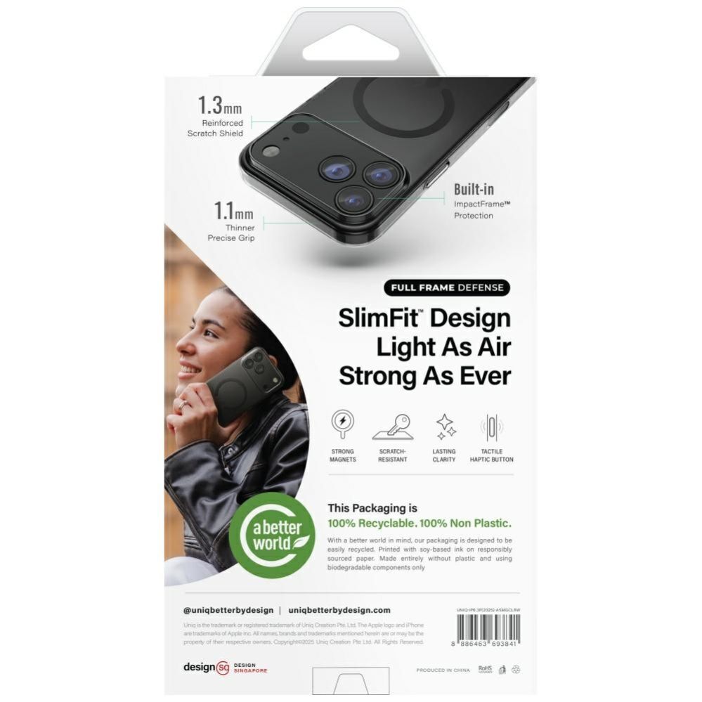 Other goods UNIQ Uniq Airsuit Magclick Charging Case for iPhone 17 Pro - Transparent