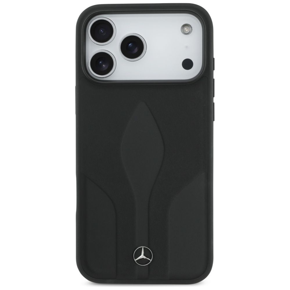 Citas preces Mercedes-Benz Mercedes Leather The Move MagSafe Case for iPhone 17 Pro Max - Black