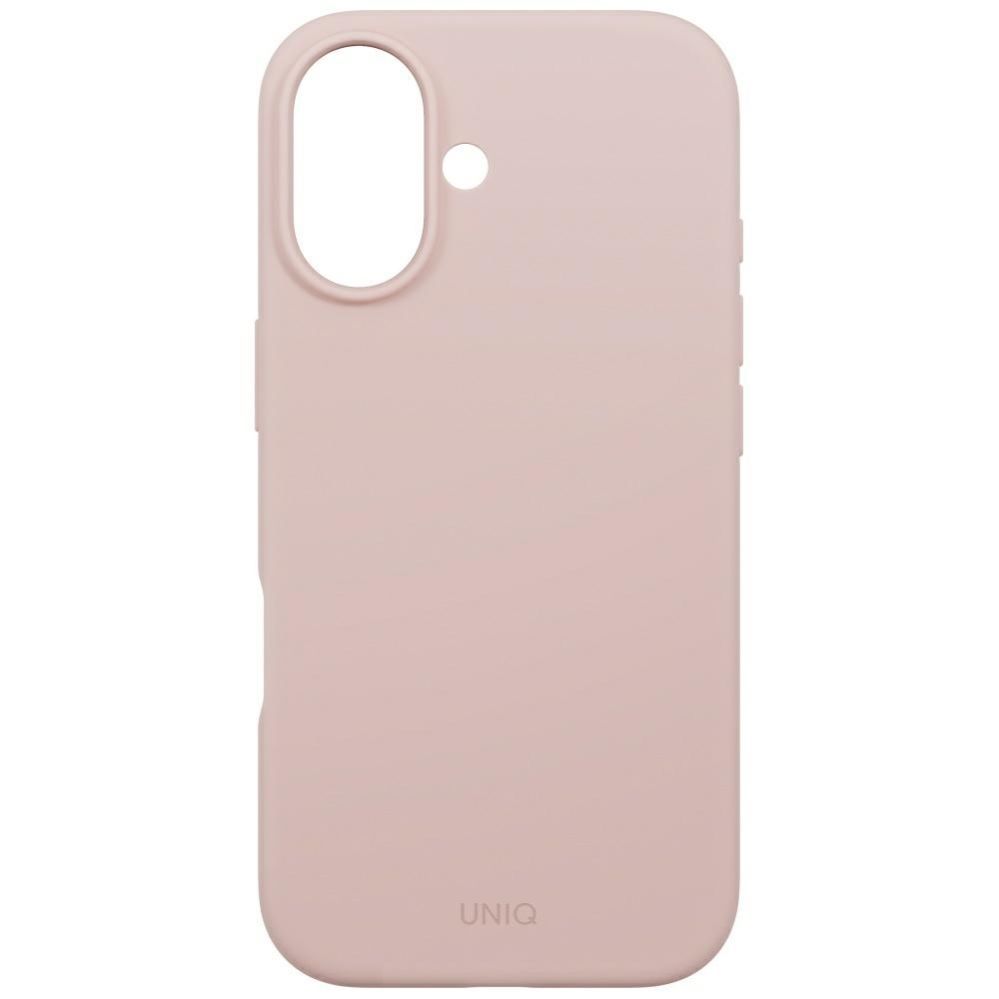 Citas preces UNIQ Uniq Lino iPhone 17 Magclick Charging Case - Pink