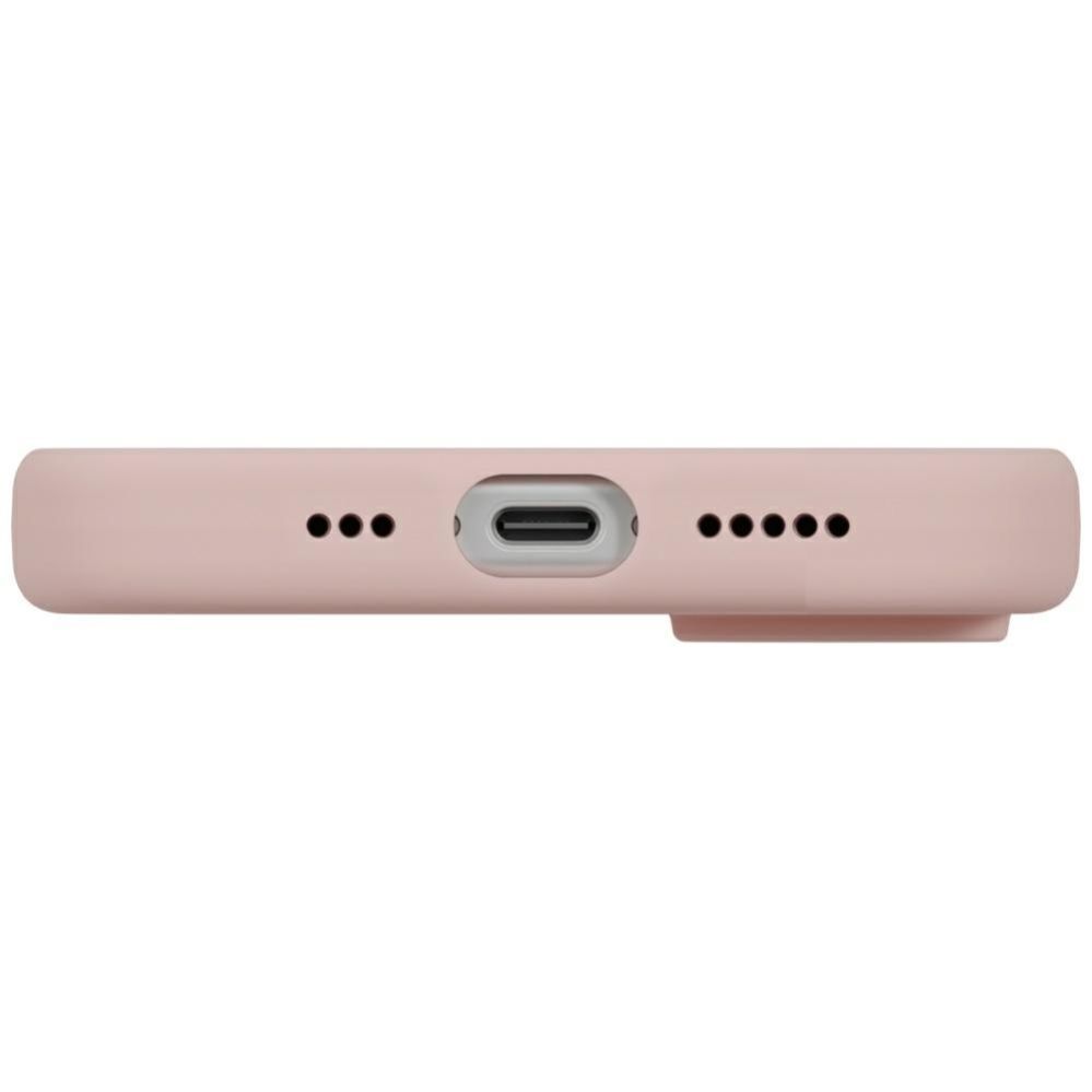 Citas preces UNIQ Uniq Lino iPhone 17 Magclick Charging Case - Pink
