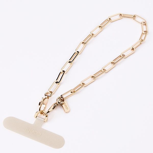 Citas preces UNIQ Uniq Coehl GoldiLocks Handstrap Phone Lanyard - Gold