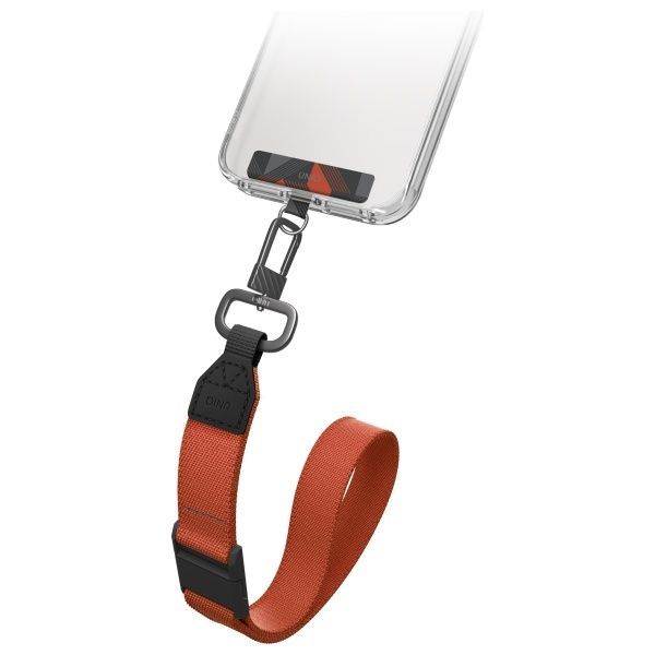 Other goods UNIQ Uniq Vista 2-in-1 phone lanyard - black and orange