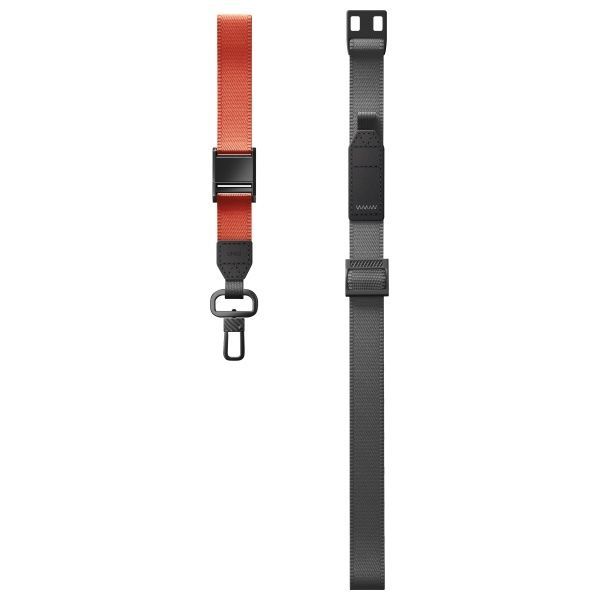 Other goods UNIQ Uniq Vista 2-in-1 phone lanyard - black and orange