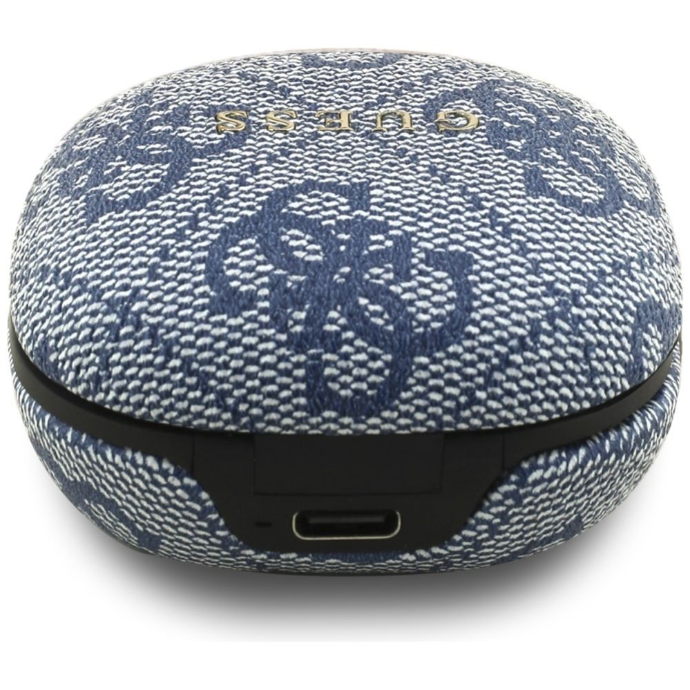 Citas preces Guess Guess 4G Classic Metal Logo TWS ENC Headphones - Blue