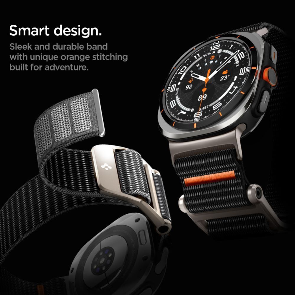Citas preces Spigen Spigen DuraPro Strap for Samsung Galaxy Watch Ultra 47mm - Black