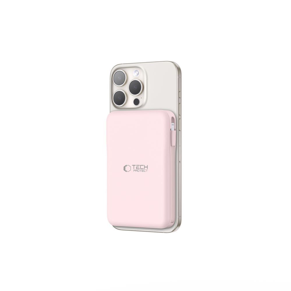 Other goods Tech-Protect Powerbank Tech-Protect PB31 LifeMag MagSafe 10000 mAh - pink