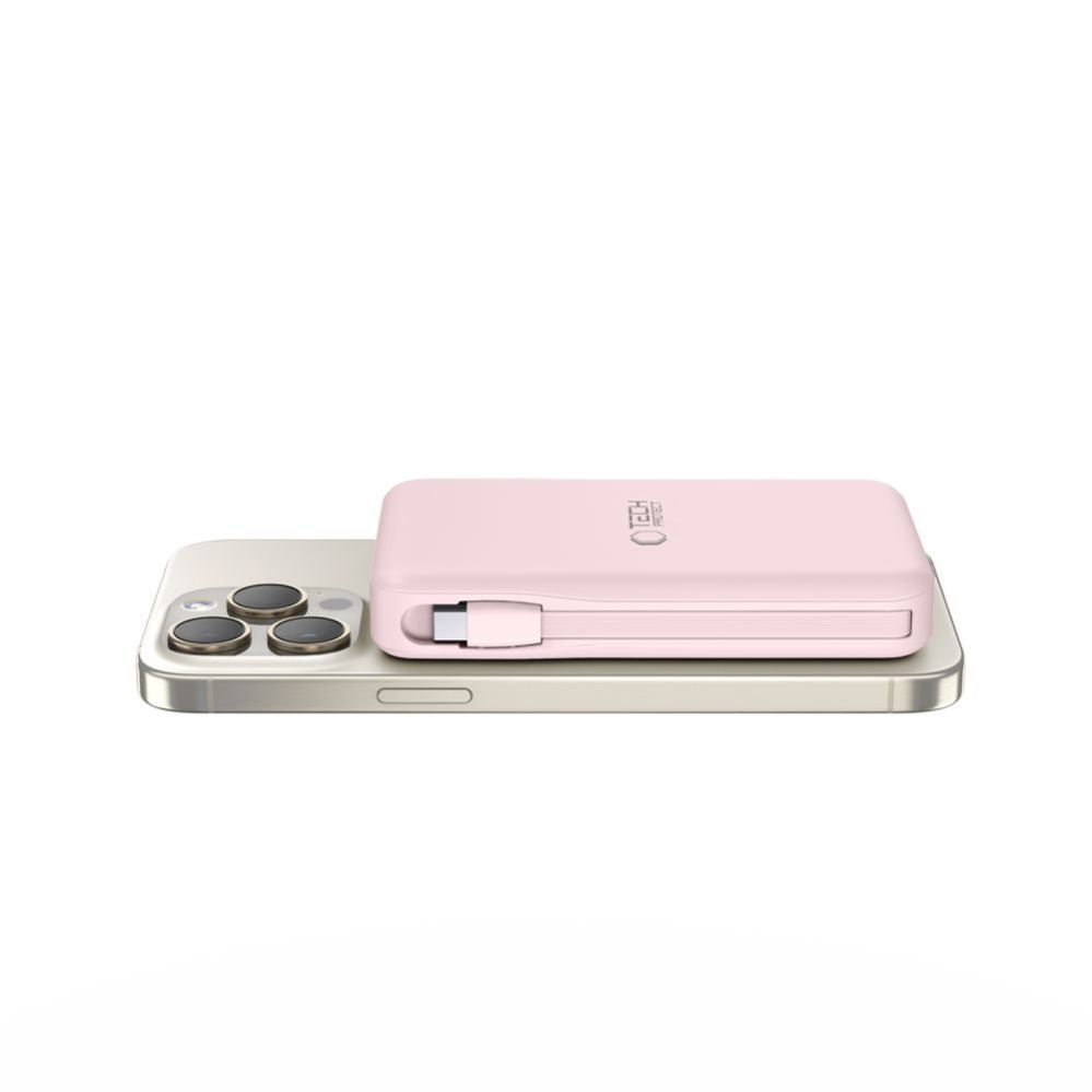 Other goods Tech-Protect Powerbank Tech-Protect PB31 LifeMag MagSafe 10000 mAh - pink