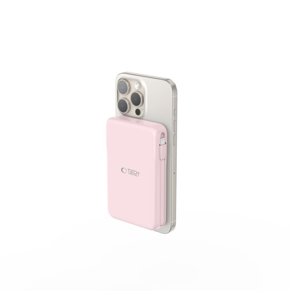 Other goods Tech-Protect Powerbank Tech-Protect PB31 LifeMag MagSafe 10000 mAh - pink