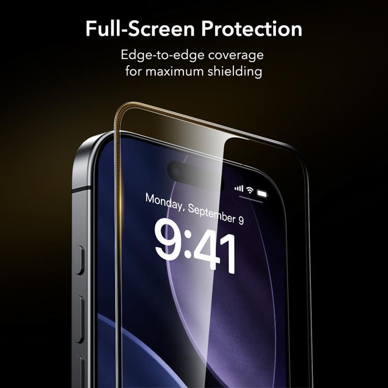 Muud kaubad ESR ESR UltraFit Armorite Pro Tempered Glass for iPhone 16 Pro / 17 - Transparent