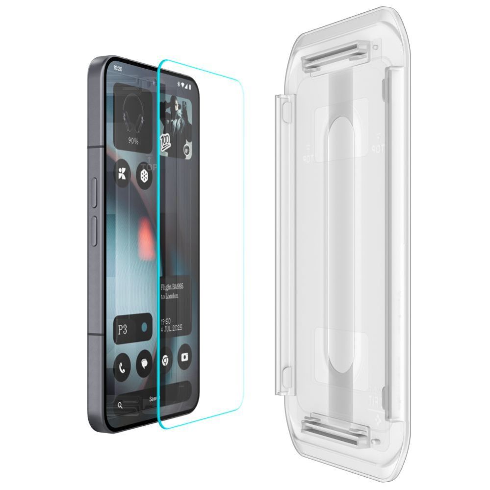 Citas preces Spigen Spigen Glas.TR EZ Fit Tempered Glass 2-pack for Nothing Phone 3 - Transparent