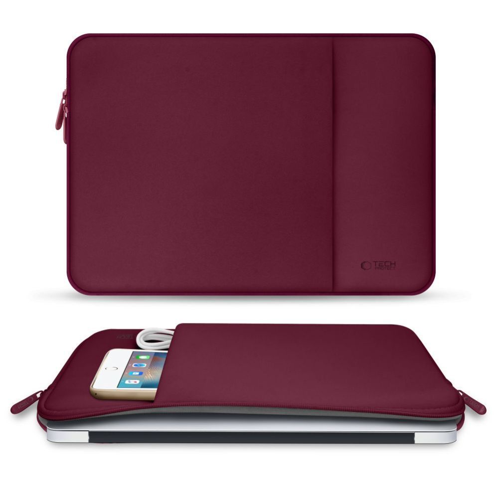Other goods Tech-Protect Tech-Protect Neoprene Laptop Case 13" - Burgundy