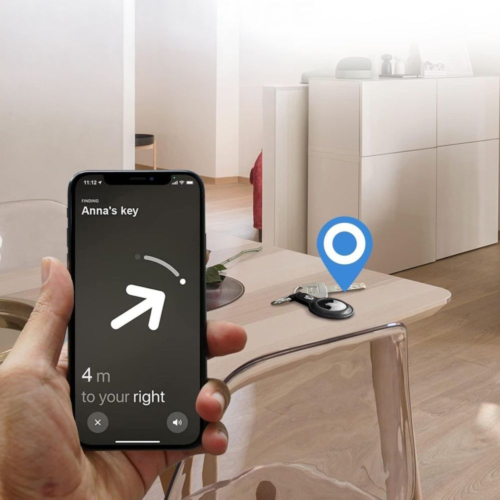 Other goods Tech-Protect Tech-Protect NaturalFit Case for Apple AirTag 1/2 - Black