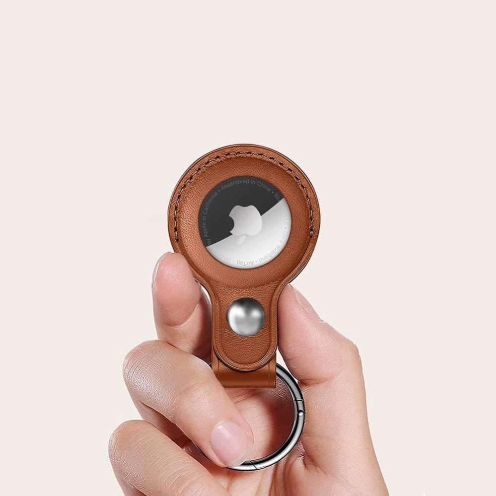 Other goods Tech-Protect Tech-Protect NaturalFit Case for Apple AirTag 1/2 - Brown