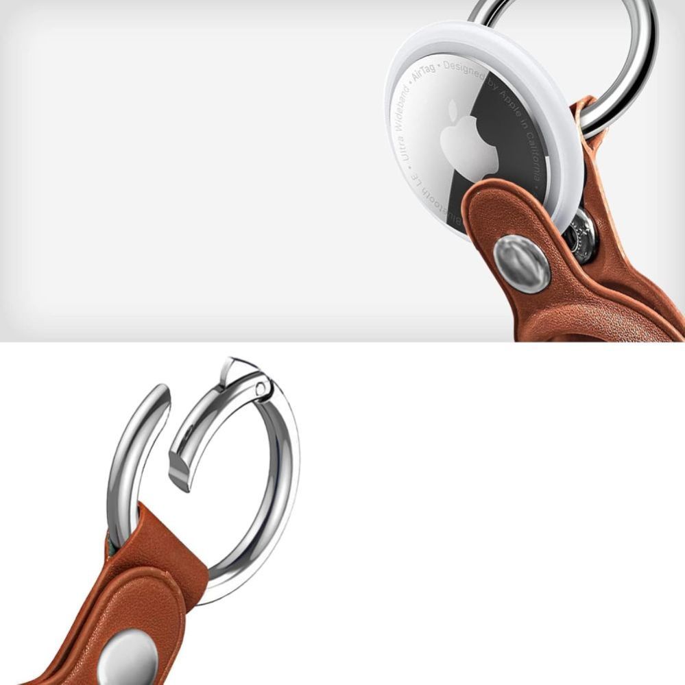 Other goods Tech-Protect Tech-Protect NaturalFit Case for Apple AirTag 1/2 - Brown