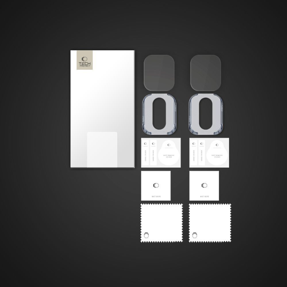 Other goods Tech-Protect Tech-Protect Easy Set+ Tempered Glass 2-pack for Apple Watch Ultra 1/2 49mm - Clear