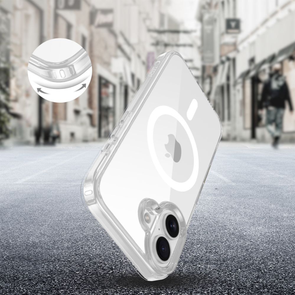 Other goods Tech-Protect Tech-Protect Flexair Hybrid CC Magsafe iPhone 16 Case - Clear