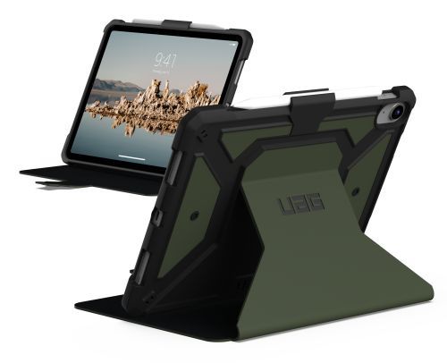 Citas preces UAG UAG Metropolis SE Case with Apple Pencil Holder for iPad 10.9" (10th Gen.) - Olive