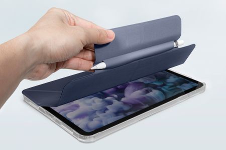 Kitos prekės LAUT LAUT Huex Folio Case with Apple Pencil Holder for iPad 10.9" 10 (gen.) - Navy Blue