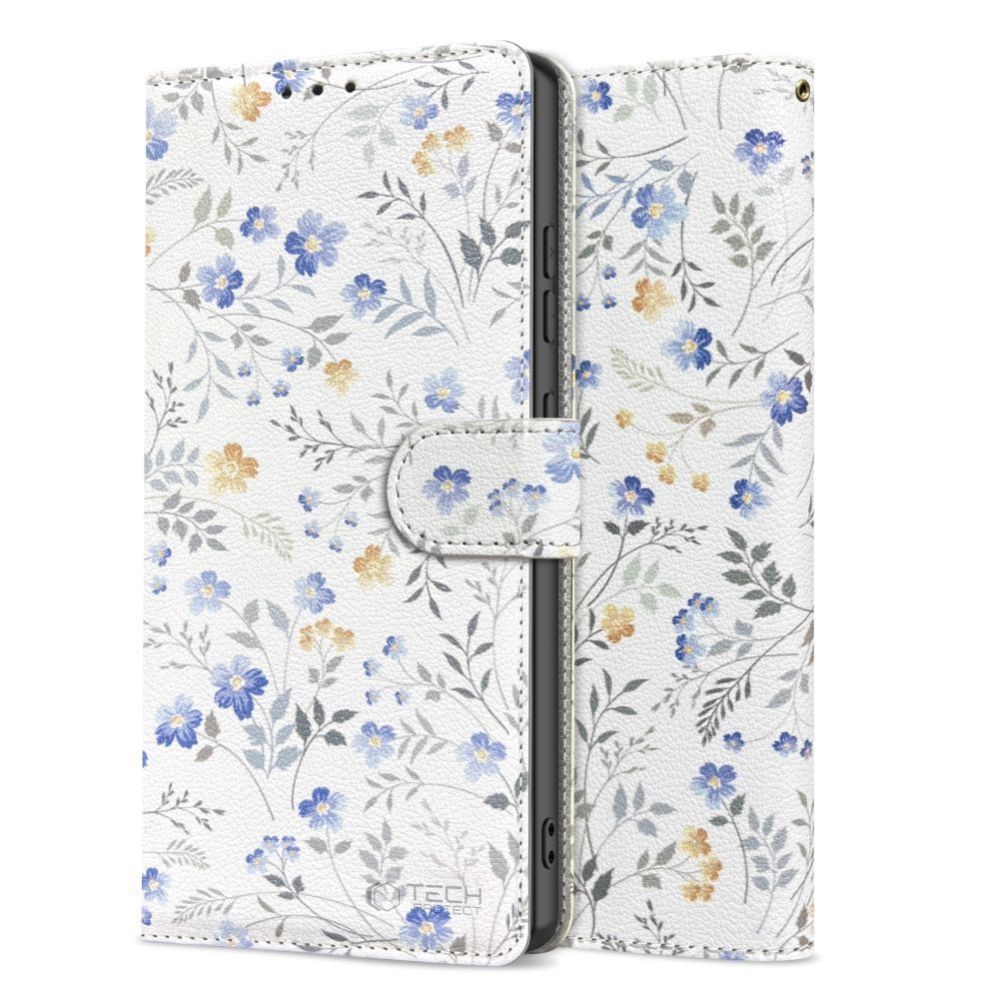 Other goods Tech-Protect Tech-Protect Wallet Case for Samsung Galaxy A36 5G - White Daisies