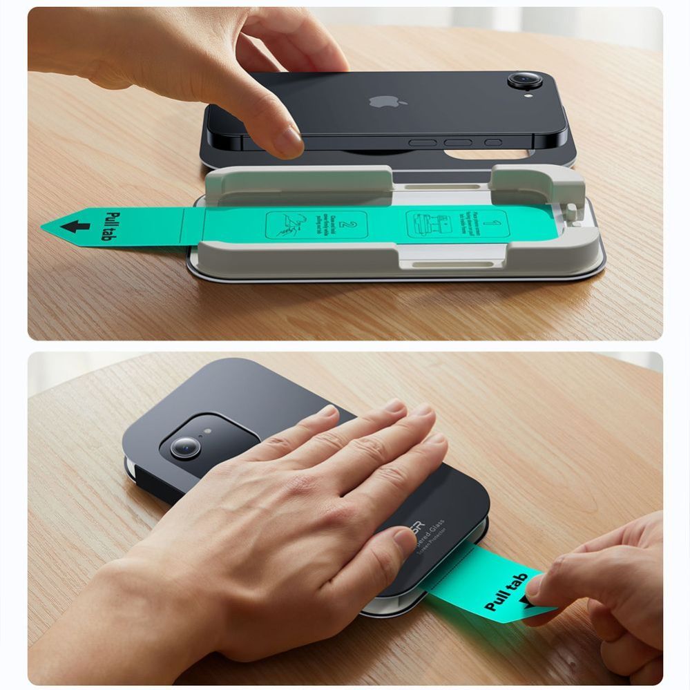 Citas preces ESR ESR UltraFit Tempered Glass 2-pack case for iPhone 13 / 13 Pro / 14 / 16e