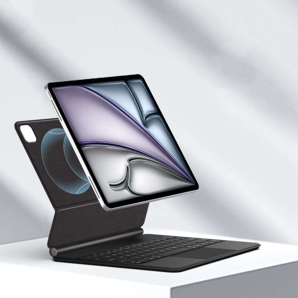 Kitos prekės Tech-Protect Tech-Protect Smartcase Magnetic with Keyboard for iPad Pro 12.9” 2020 / 2021 / 2022 / iPad Air 13” 2024 / 2025 - Black