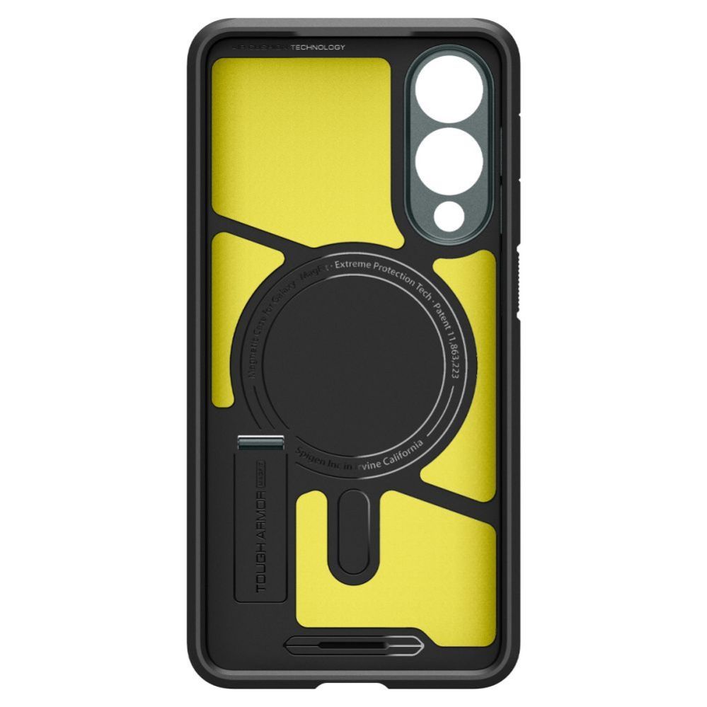 Citas preces Spigen Spigen Tough Armor MagSafe Case for Samsung Galaxy S25 Edge - Green/Black