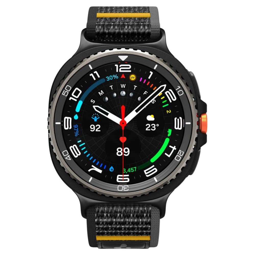 Muud kaubad Spigen Spigen Athlex Air Strap for Samsung Galaxy Watch 40/44/46mm - Black and Yellow